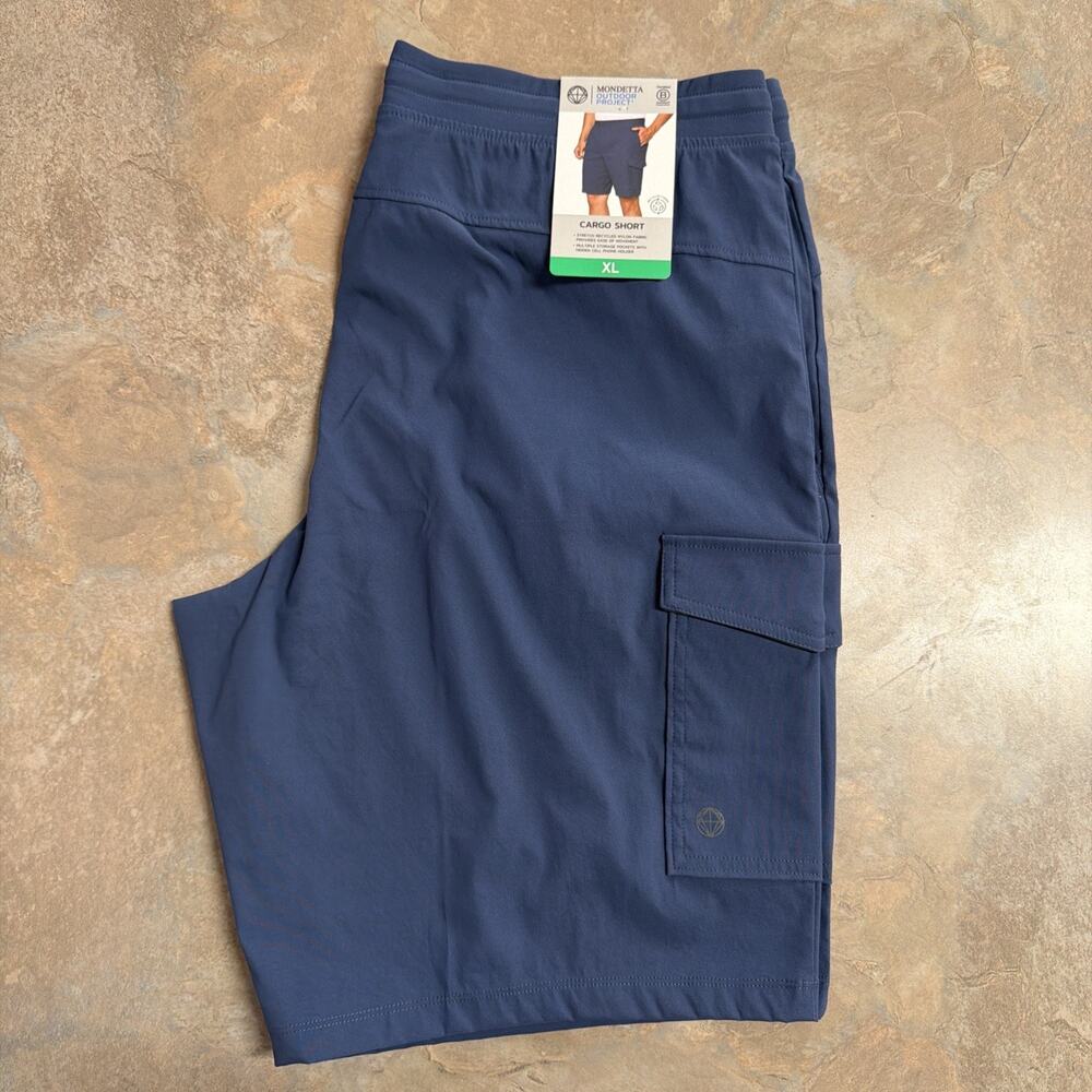 Mondetta Outdoor Project Men's Cargo Shorts Blue XL